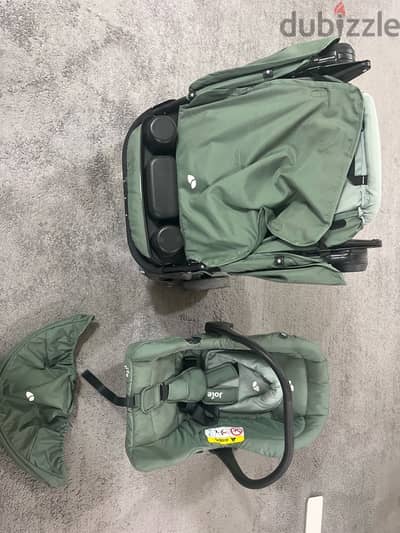 joie muze laurel travelling system (stroller + car seat )
