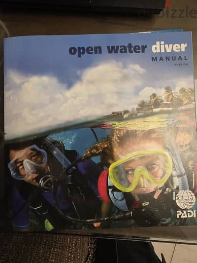 padi Open Water and advanced manual