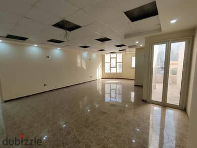 Office for rent in Ghalyem 150 m 3 rooms and 3 receptions 2 bathrooms close to the tram advertising facade suitable for all commercial activities commercial meters