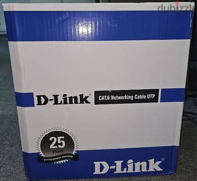 Dlink cat 6 24 AWG UTP 305M box