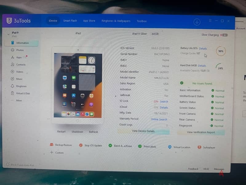 IPAD 9 3