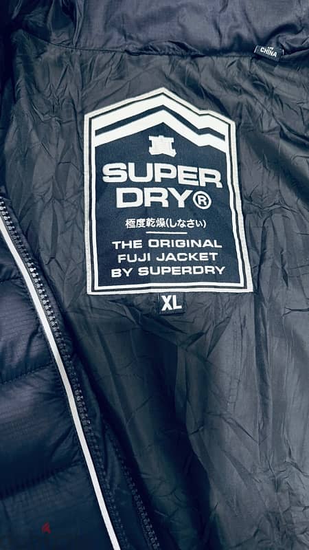 Superdry Anaglyph Fuji Jacket Size XL 8