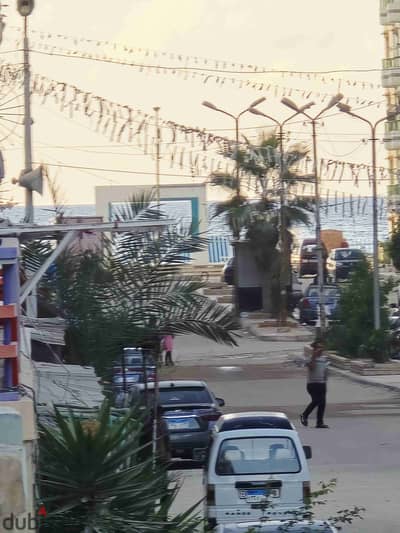 شقه فى العجمي شاطئ النخيل دقائق للبحر والأسواق شارع مدخل رقم 2 موقع سكنى ومصيفى رائع مسجلة كاملة المرافق