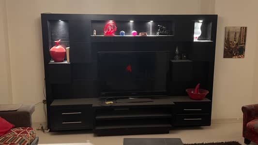 مكتبة tv كبير ٣ متر