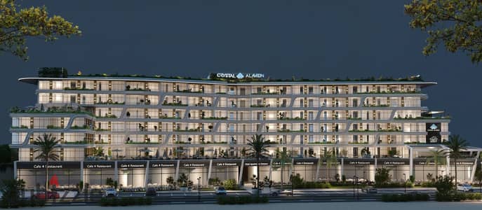 For the first time in Crystal Alamein , a fully hotel project with the highest investment return, a hotel unit of 73 meters with an open view.