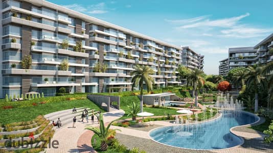 Opportunity to own a bargain apartment for immediate delivery at an unbeatable price with only a 10% down payment in the most prestigious compound dir