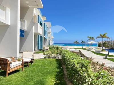 Chalet For Sale In Marsa Bagoush North Coast-Full Sea View-Very Prime Location-Open  View-Ready To Move
