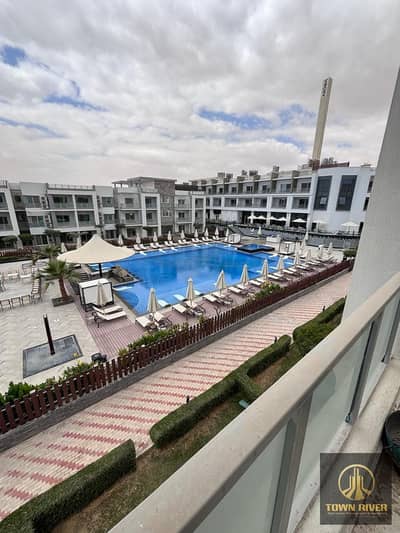 Chalet for sale in Aroma Village, Ain Sokhna, directly on the sea