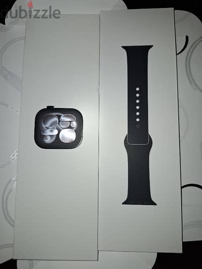 Apple Watch Series 11 _ 46mm _ battery 100% jet black