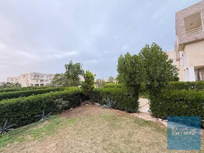 شاليه للبيع ١٤٠ متر علي حمام سباحه دايركت ارضي بجاردن ٣ غرف امواج الساحل الشمالي سيدي عبد الرحمن