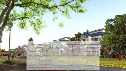 Standalone villa for sale, corner plot with garden in Chillout Park, 6th of October City – prime location and double view of the lake