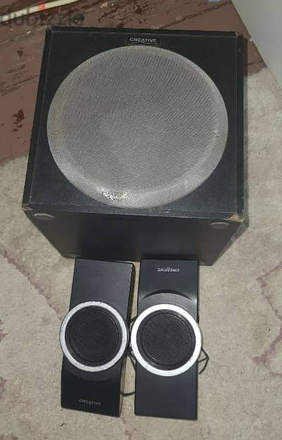 سمعات كرياتف صب كمبيوتر - creative 2.1 speaker