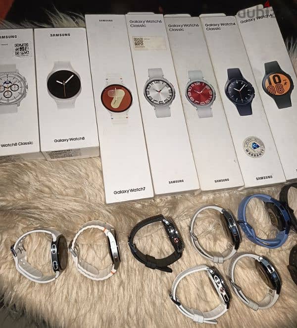 smart watch's (Samsung & Huawei) 9