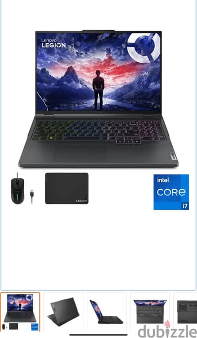 Lenovo legion 5 pro 16IRX9, I7 14650HX, 16 RAM, RTX4060 8GB, 1TERA SSD