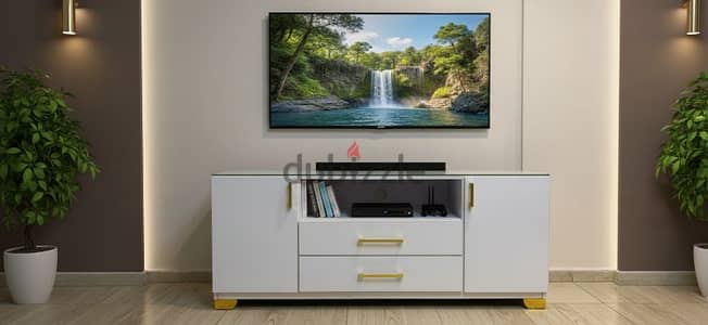 TV Unit size 160 cm وحدة تلفزيون