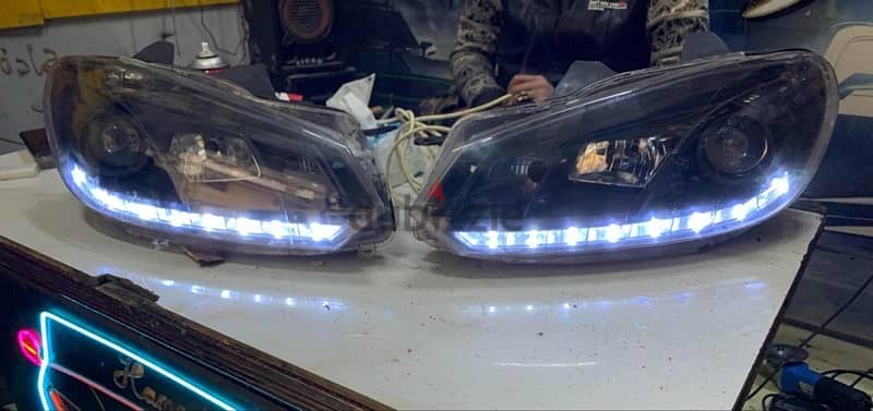 Golf 6 Headlights 1