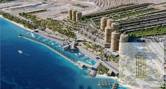شقة غرفتين بخدمات فندقية متشطبة بالكامل بالتكيفات في ابراج الجلالة افضل عائد استثماري بسعر الطرح الاول