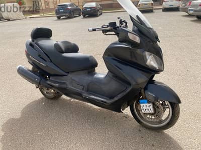 Suzuki burgman 650 2008 سوزوكي برجمان فبريكه