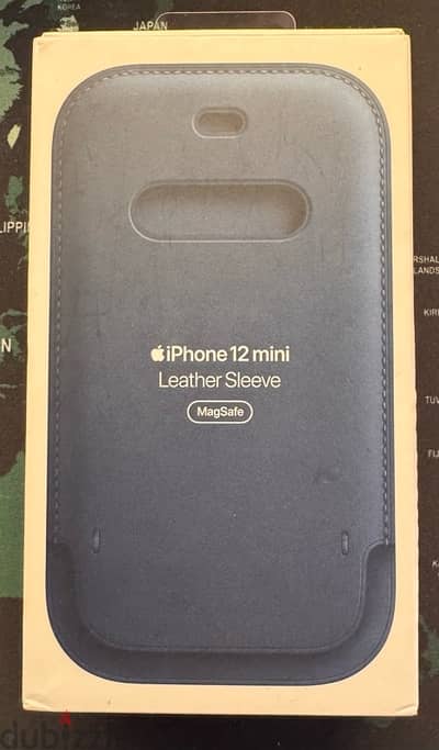 iPhone 12 mini official original MagSafe case blue color