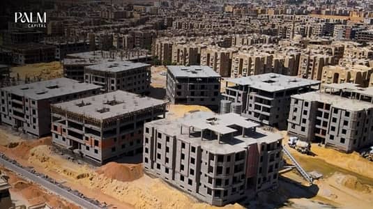 Apartment with Garden for Sale in Palm Capital – El-Shorouq City 18th Month to Deliver| Club Side|  Ready For Viewing with Best Discount| 170m +75m g
