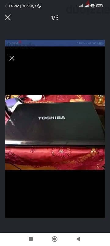 Toshiba laptop