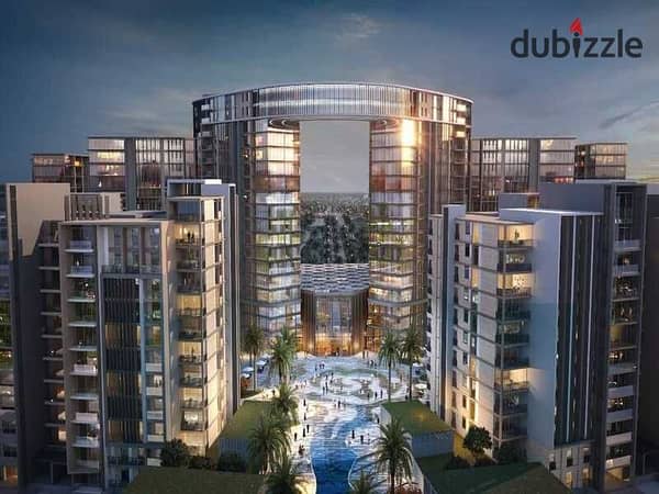 I own a 183 square meter finished apartment with air conditioning in Zaid Towers, Sheikh Zayed