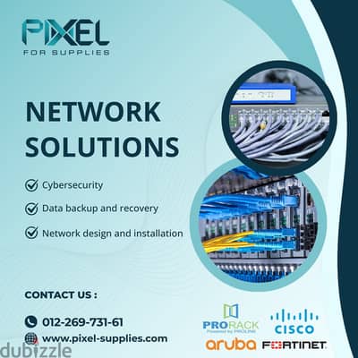 تصميم وصيانة شبكات النتورك (Networking Solutions)