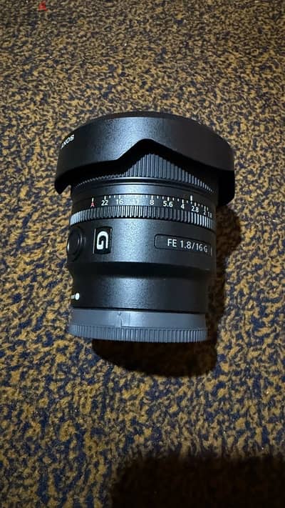 Sony FE 18mm F1.8 G lense