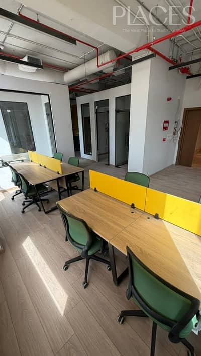 A prime address for your business: Administrative office for rent in a top location in District 5, Fifth Settlement. 192 square meters, fully finished