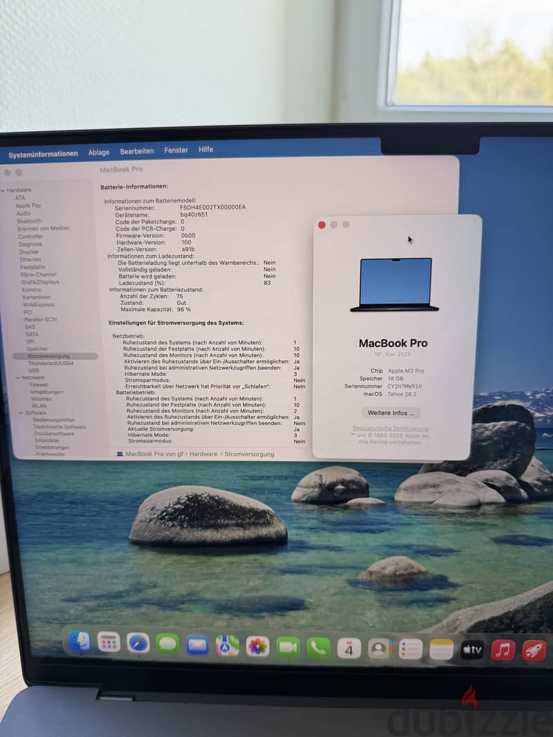 MacBook Pro 16' M3 pro 18GB 512GB With Box 7
