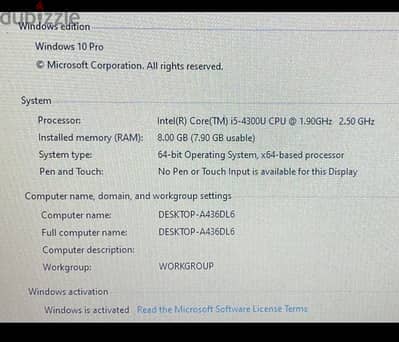 للبيع لابتوب hp Elitebook 840