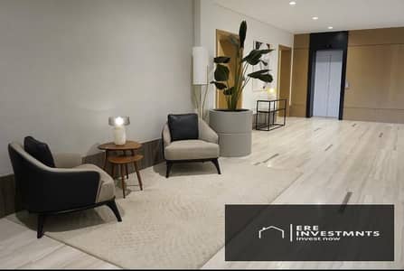 For rent at the lowest price, a fully furnished apartment ready for immediate occupancy, with a pool view, in a prime location within Mivida Boulevard