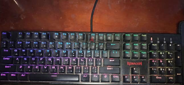 Redragon Surara K582 RGB Red Switch Gaming Keyboard