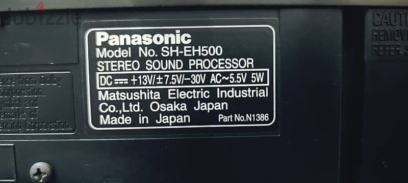 Panasonic SC-EH500 5