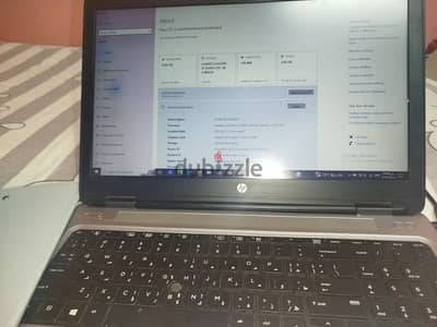 لاب توب اتش بي مستعمل بحالة الزيرو Core i5