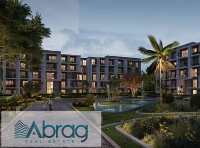 Apartment for Sale 108 sqm with 57 sqm Private Garden Remaining Installments Until 2030 at Terrace Sheikh Zayed