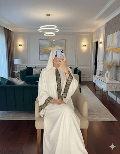 عباية حريمى كتان