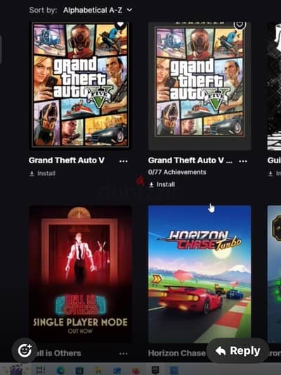 gta v epic games account +71 game