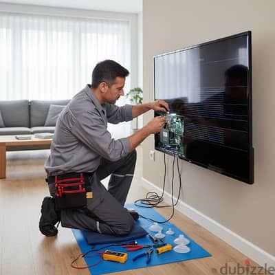 صيانة شاشات LcdوLed بالتجمع