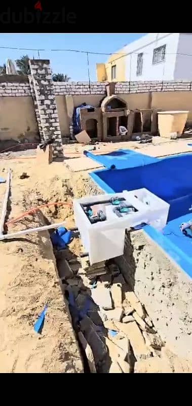 للبيع لعدم وحدة حمام سباحة ايطالي جديدة لم تستخدم نهائي