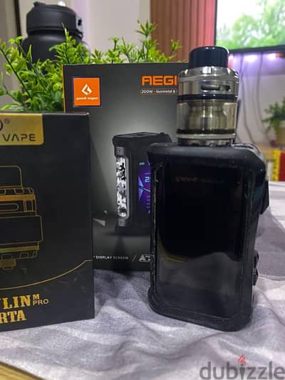 Aegis X Mod + Kylin M Pro RTA Tank