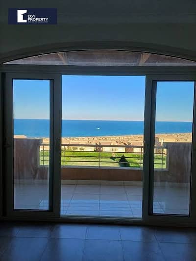 Direct on Lagoon Fully Finished Chalet for Sale in Mont Galala Marina Towers - Ain Sokhna