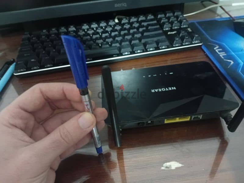Netgear router D1500 7