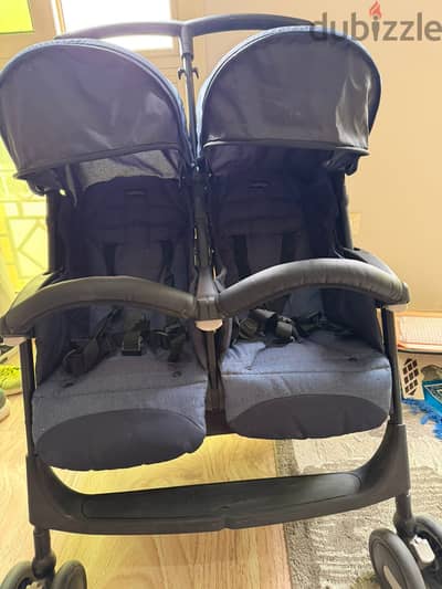 Peg perego twin stroller