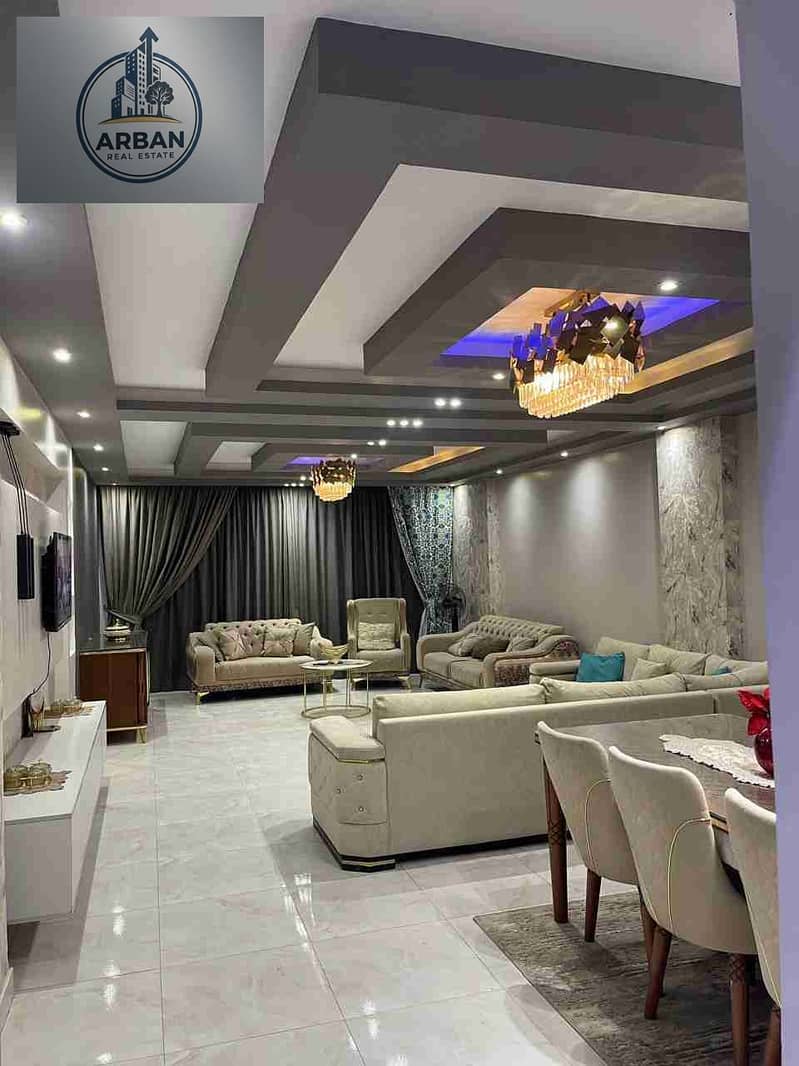 4 Bedrooms 225 sq.M Apartment for rent 50,000 EGP in Maadi Grand City, Zahraa Al Maadi