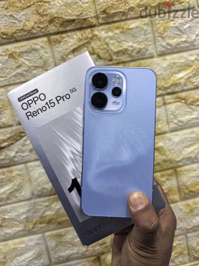 Oppo Reno 15 pro  5G 256 giga 12 ram فتحه علبه  ضمان محلي