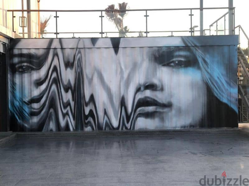 رسم جدارى احترافى 10