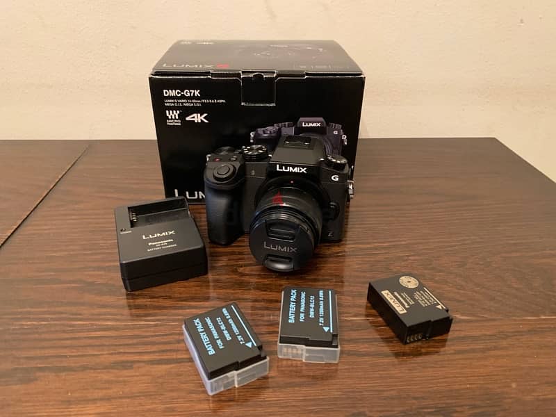 Panasonic Lumix G7 4K Camera 1