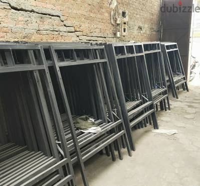 سراير للعمال حديد دورين ملل حديد دهان الكتروستاتيك للعمال/01002782606