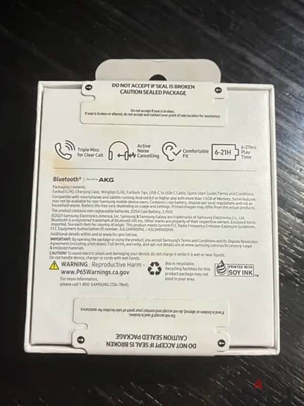 Samsung Galaxy Buds FE True Wireless Bluetooth Earbuds 2
